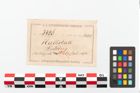 Etikett zu Perlenkette (NHMW-PRAE-003486)